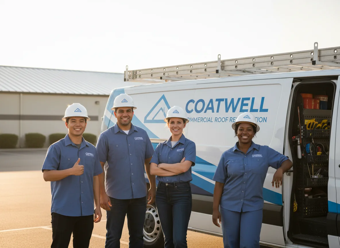 Commercial roof coating company in Simon, WV